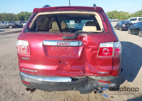 2011 GMC Acadia Slt-1 from USA, damaged, VIN 1GKKVRED8BJ208655